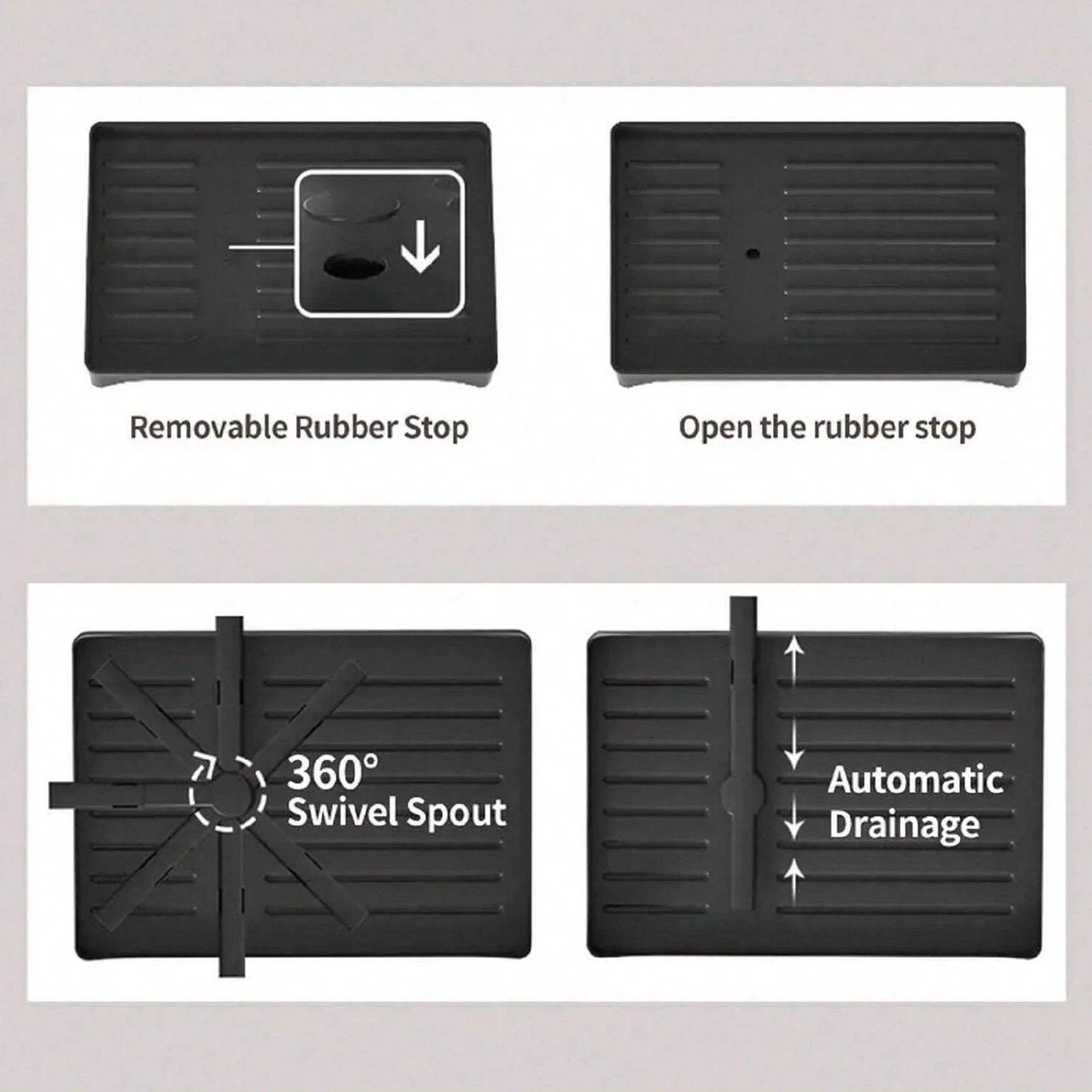 FlowDry™ Premium 2-Tier Dish Rack