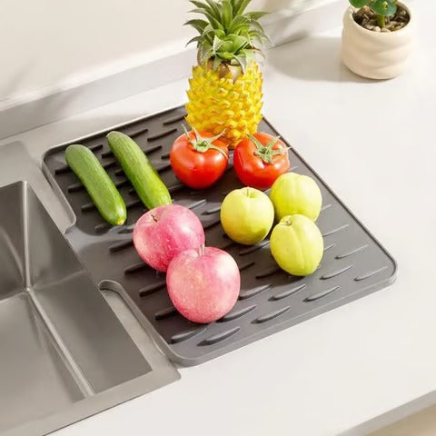 Modern Silicone Dish Drying Mat – Non-Slip & Heat-Resistant