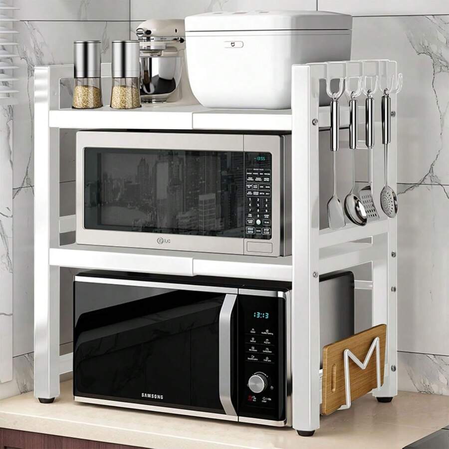 Premium Adjustable Stainless Steel Kitchen Organizer