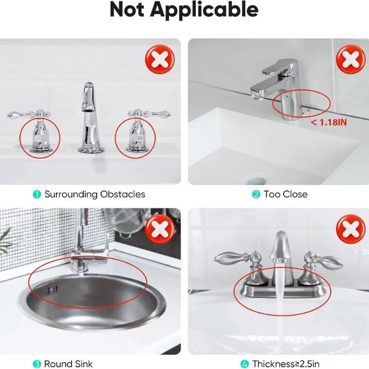 Modern Silicone Sink Splash Guard